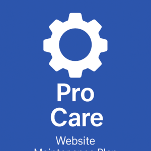 Pro Care – Website Maintenance Plan