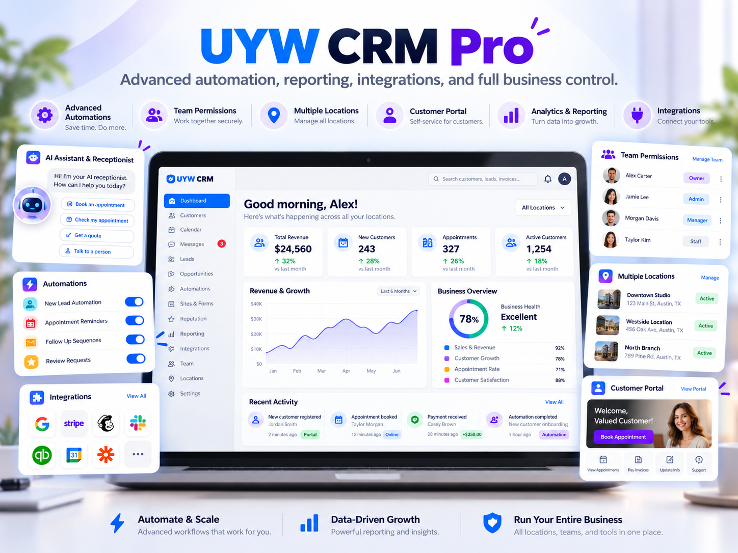 UYW CRM — Pro