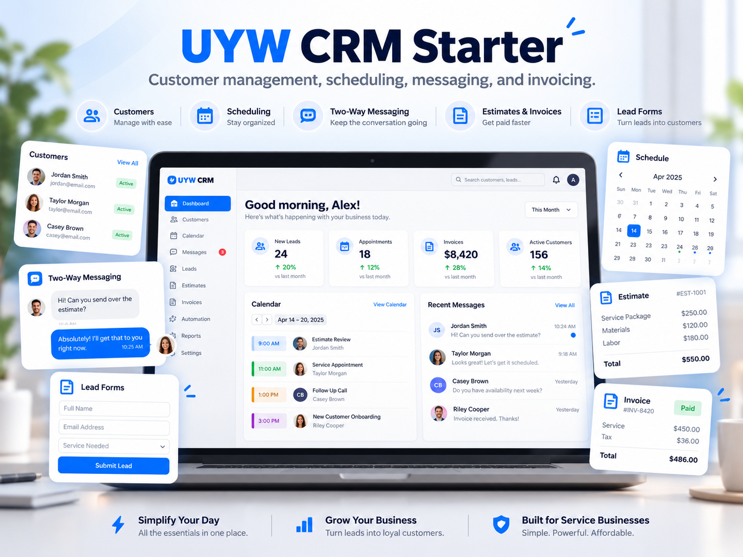 UYW CRM — Starter